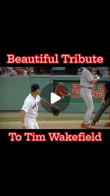 Fitzy on Instagram: "On an emotional day on so many levels at Fenway and in Red Sox Nation this video resonated magnificently. What a career! What a life! What a player! What a guy. Be warned: it’s going to get awfully dusty in whatever room you watch this in. #redsox #redsoxnation #timwakefield #terryfrancona #mlb #tribute" Tim Wakefield, Terry Francona, What A Life, Red Sox Nation, Boston Strong, Fenway Park, Wakefield, Baseball Team, Boston Red