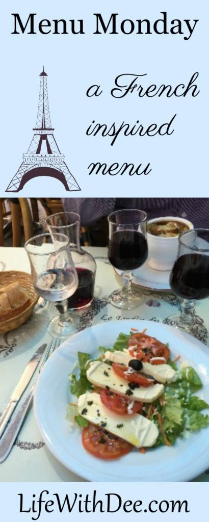 French Dinner Party Menu Ideas, French Breakfast Ideas, French Tablescapes, French Dinner Menu, Meal Courses, French Dinners, Parisian Dinner, French Table Setting, French Meals