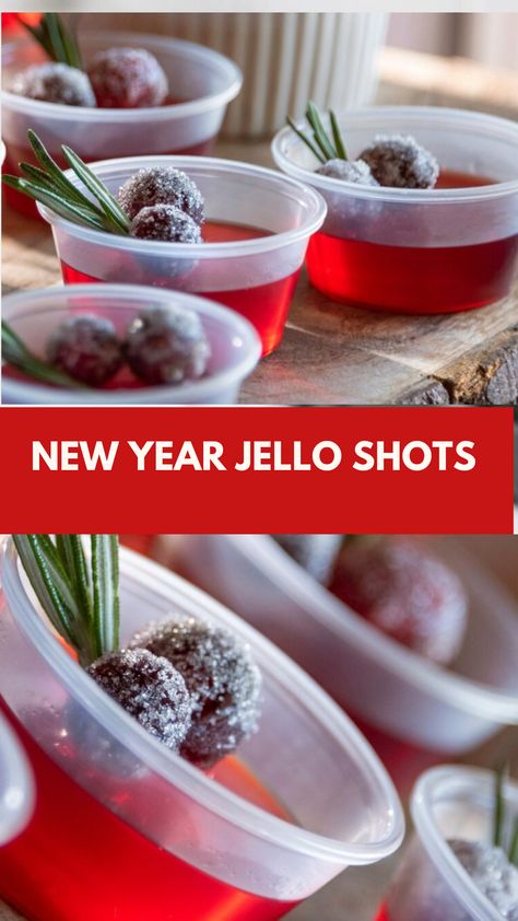 New Year Jello Shots recipe made of colorful gelatin, vodka, and fruit juice serves 12 and takes about 30 minutes to prepare and chill. Perfect for celebrations! Wine Jello Shots Recipe, Clear Jello Shots, New Year’s Eve Jell-o Shots, New Year’s Eve Jello Shots, Non Alcoholic Jello Shots, New Years Eve Jello Shots, Vodka Jello Shot Recipes, New Years Jello Shots, Cranberry Jello Shots