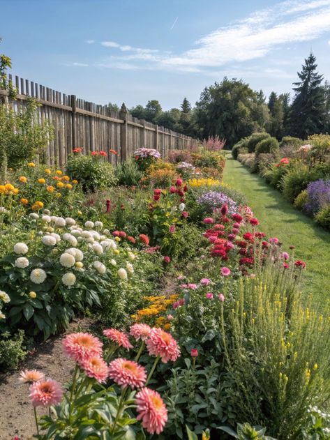 Embrace the Beauty of Seasonal Blooms!  Description: At Garden Bliss, we're celebrating the stunning variety of seasonal plants that can elevate any garden! This winter, consider planting hellebores and pansies for vibrant color against the snowy backdrop.  . #homeandgarden #betterhomesandgardens #homegardening #homesandgardens #homegarden #gardenhome #gardeningathome #flowers #plants #beautifulflowers Backyard Flower Garden Aesthetic, Garden Bed Flowers, Flowers In Backyard, Bushes With Flowers, Wild Flower Gardens, House Flower Garden, Home Flower Garden, North Carolina Garden, Floral Pathway