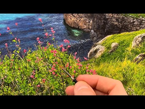 Michael James Smith Paintings, Michael James Smith Tutorials, Michael James Smith, Michael James, Oil Painting Lessons, Grass Painting, Let's Make Art, James Smith, Hyper Realistic Paintings