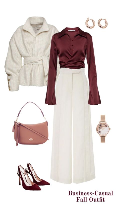 Elegant Outfit Classy, Stylish Work Attire, Classy Work Outfits, Stylish Work Outfits, Modest Fashion Outfits, Looks Chic, Professional Outfits, Casual Style Outfits, Lookbook Outfits