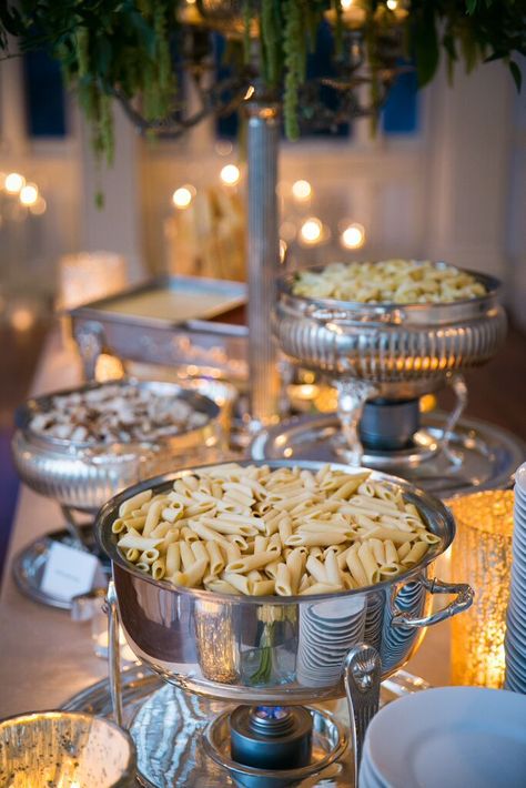 Zest Atlanta www.zestatlanta.com Pasta Station at a Callanwolde wedding. www.callanwolde.org Photography The Decisive Moment www.thedecisivemoment.com Wedding Pasta Bar Buffet, Wedding Dinner Food, Italian Wedding Foods, Pasta Station, Pasta Buffet, Italian Catering, Unique Wedding Food, Wedding Food Catering, Wedding Food Stations