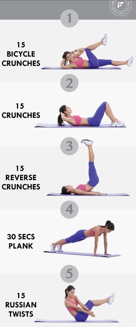 Bicycle crunches and reverse crunches Bicycle Crunches Workout, What Are Bycicle Crunches, Reverse Crunches Workout, How To Do Bycicles Crunches, Bycicle Crunches Workout, What Are Crunches Exercises, Reverse Crunches How To Do, How To Do A Crunch, Crunches Workout How To