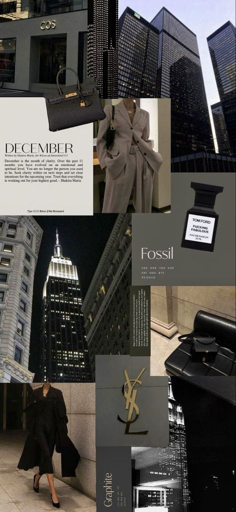 Nyc Black Aesthetic, Buissnes Woman Aesthetic Wallpaper, Rich Iphone Wallpaper, Black Rich Aesthetic Wallpaper, Rich Vision Board Wallpaper Desktop, Black Aesthetic Collage Wallpaper, Dark Classy Aesthetic Wallpaper, Business Aesthetic Wallpaper, Luxury Dark Aesthetic