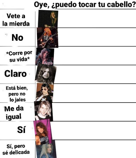 Curco Vein, Memes Ramdom, Artic Monkeys, Sebastian Bach, Axl Rose, My Chemical Romance, Arctic Monkeys, Classic Rock, Kurt Cobain