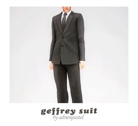 📑 Geffrey Suit · | AdrienPastel on Patreon Sims 4 Business Clothing Male, Ts4 Classy Cc, Ts4 Suit Cc, Sims4 Suit Male, Sims 4 Cc Suits Men, Sims 4 Suits Male, Sims 4 Suit Cc, Male Teen, Sims 4 Stories