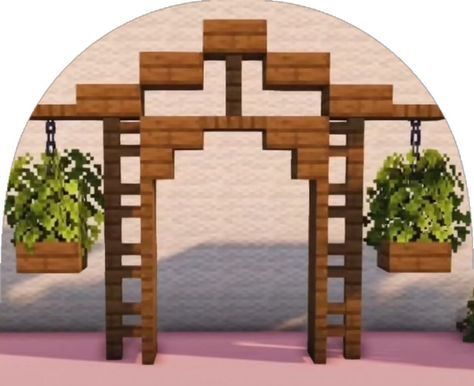 Minecraft Ideas Outside Decoration, Minecraft Bush Fence, Porch Ideas Minecraft, Minecraft Houses Outside, Mc Decoration Ideas, Minecraft Big Wall Designs, Minecraft Direction Signs, Minecraft Small Living Room Ideas, Garden Wall Minecraft