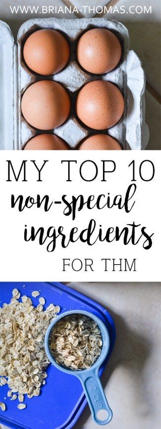 Check out this list for my top 10 non-special ingredients for THM! This low-glycemic healthy eating plan is so doable! Thm Nsi Recipes, Low Glycemic Cookies, Ww 2023, Stomach Fat Diet, Low Glycemic Snacks, Thm Meals, Low Glycemic Fruits, Briana Thomas, Banana Diet