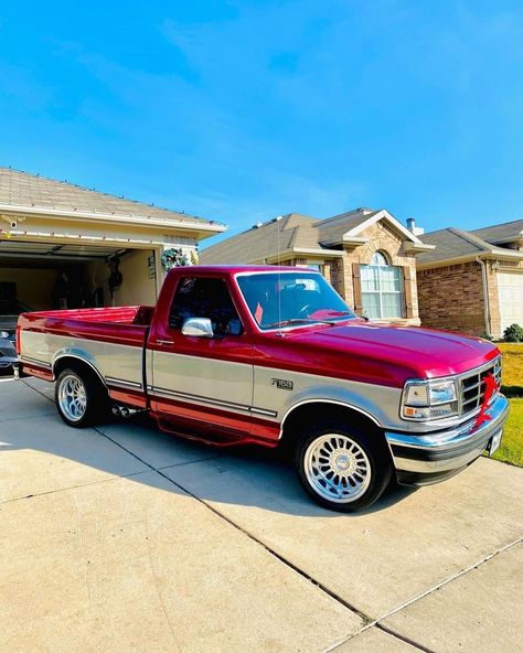 93 Ford F150 Pickup Trucks, Diy Truck Mods, Ford 150, Ford Trucks For Sale, Obs Ford, Fords 150, American Pickup Trucks, Ford Trucks F150, Lowrider Trucks