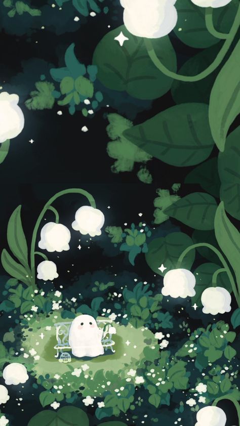 #myfirstshuffle Ghost Cute Wallpaper, Cute Hollow Knight, Gaming Aesthetic Wallpaper, Cute Halloween Illustration, Hollow Knight Art, Cute Ghost Wallpaper, Ghost Wallpapers, Gardening Illustration, Spring Halloween