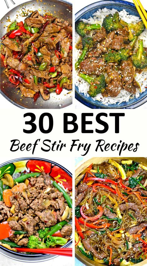 Looking for delicious and customizable beef stir fry recipes? From steak to bulgogi, these flavorful dishes are perfect for quick weeknight meals. Ribeye Steak Stir Fry Recipes, Cabbage And Beef Stir Fry, Stew Meat Stir Fry Beef Recipes, Beef Bottom Round Steak Stir Fry Recipes, Flank Steak Stir Fry Recipes, Beef Stir Fry Recipes Easy, Steak Stir Fry Recipes, Best Beef Stir Fry, Asian Beef Recipes