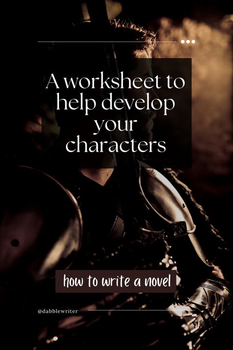 We created our character development worksheet to help you build characters who are not only compelling, but also essential to your story. They create a living context for your theme. They complicate the conflict simply by being themselves. Character Building Writing Worksheet, Main Character Development, Developing Characters In Writing, How To Develop Characters, Writing Characters Worksheets, Character Building Template, Character Building Questions, Character Development Sheet, Character Conflict