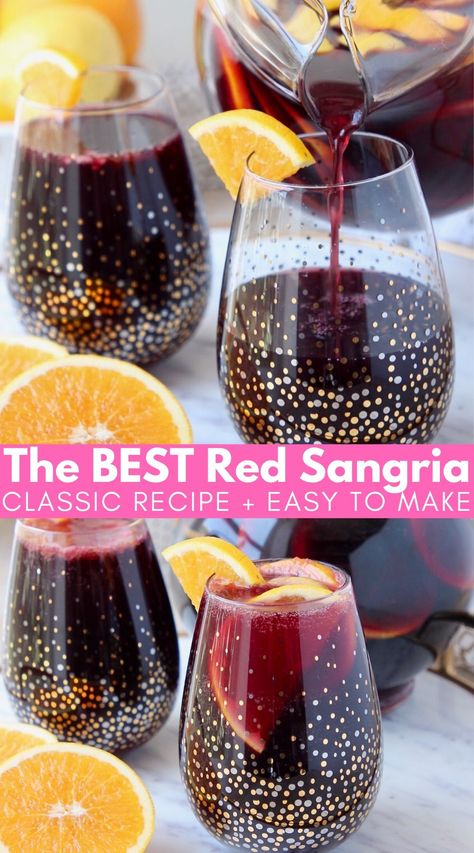 Boston Pizza Sangria Recipe, Best Red Sangria, Red Wine Sangria Recipe, Recipe With Red Wine, Red Sangria Recipe, Holiday Sangria Recipes, Wine Sangria Recipe, Red Sangria Recipes, Easy Sangria Recipes