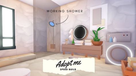 Adopt Me Futuristic House Ideas, Aesthetic Adopt Me House, Adopt Me Bathroom Ideas, Adopt Me Build Hacks, Summer Nails Preppy, Outfits For School Preppy, Back To School Outfits Preppy, Preppy Summer Nails, Adopt Me House Ideas