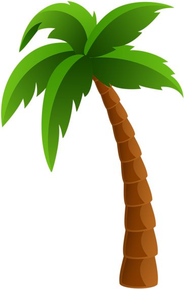 Palm Tree Clip Art, Palm Tree Images, Mexican Palm, Trees Clipart, Jungle Theme Classroom, Diy Cake Topper Birthday, Sonic Cake, Sonic Party, Jungle Cake