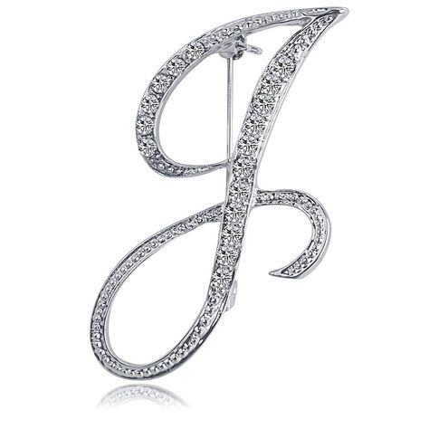 PRICES MAY VARY. ✔CLASSY & ELEGANT: Cursive font design, embeded in rhinestone, shiny, simple and elegant, these letter brooch pins are eye catching. Putting on jackets, coats, heavy sweaters, etc., looks very classy and attractive, you must get lots of compliments. ✔SIZE: The length of letters are around 1.5" to 2", not too big or small. ✔QUALITY: The initial brooch is nicely made, no sharp edges on the letter itself, the clasp is sturdy. ✔FANTASTIC GIFT:The brooch come with a cute bag, great g Letter Brooch, Lapel Pins Suit, Women Crafts, English Letters, Swarovski Crystal Jewelry, Rhinestone Brooches, Initial Letters, Christmas Jewelry, Monogram Letters