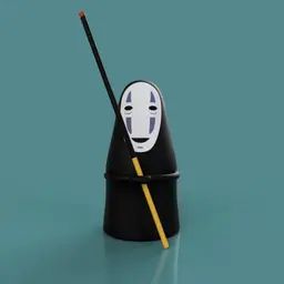 Kaonashi incense holder | 3D model | pressprint | Thangs Anime Incense Holder, Ghibli Incense Holder, Studio Ghibli Incense Holder, 3d Printed Incense Holder, Clay Ideas Incense Holder, Insence Holder Diy Clay, Insence Holder Ideas Clay, Polymer Clay Incense Holder, Cute Incense Holder