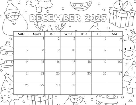 Select from 107 December 2025 calendars to stay organized during the busiest month of the year right up to the New Year! Print from home! 100% FREE! May 2025 Calendar, December Calendar Ideas, December Calendar 2024, 2025 Calendar, Printable December Calendar, December Printable, Bullet Journal Christmas, Calendar May, December Calendar