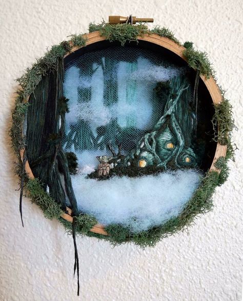 Star Wars Embroidery, Whispering Pines, My Star, Diy Upcycling, Needlework Patterns, Thread Painting, Hand Embroidery Art, Embroidery Inspiration, Hoop Art