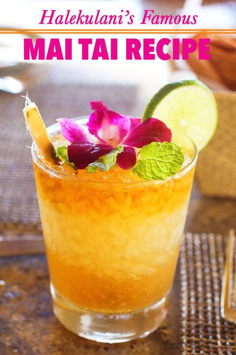 Mai Thai Cocktail, Mai Tai Recipe, Pumpkin Recipes Dinner, Tiki Drinks, Tiki Cocktails, Blue Hawaii, Mai Tai, Alcohol Drink Recipes, Gin Tonic