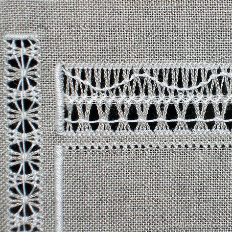 Revisiting Drawn Thread Embroidery! – NeedlenThread.com Drawn Thread Work Embroidery, Drawn Thread Embroidery, Threadwork Embroidery, Thread Work Embroidery, Drawn Thread, Hardanger Embroidery, Thread Embroidery, Hand Embroidery Design, Thread Work