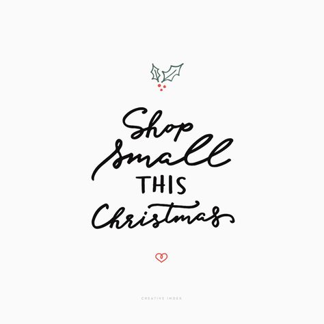 Christmas Shopping Quotes, Shop Local Quotes, Shop Small Quotes, Small Business Quotes, Business Christmas, Shopping Quotes, Small Business Saturday, Satin Pillowcase, Small Shops