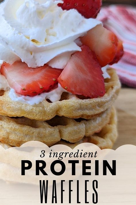 Cottage Cheese Waffle Recipe, High Protein Healthy Breakfast, Low Calorie Pancakes, Cottage Cheese Eggs, Cheese Waffles, Pancake Calories, Mini Waffle Maker, Waffle Maker Recipes, Protein Baking