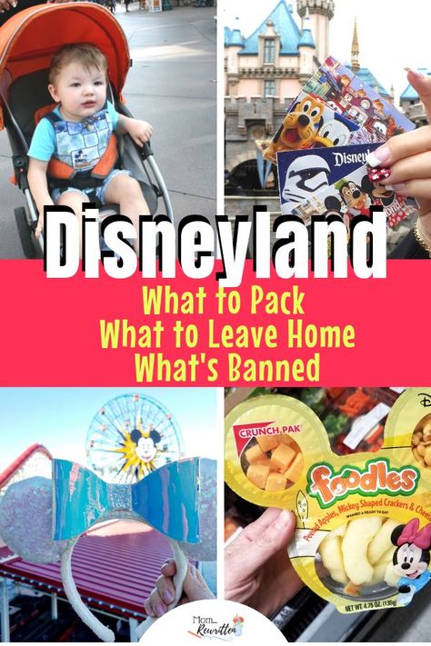 Strollers At Disneyland, Planning A Disneyland Trip, Disneyland Stroller Tips, Disneyland Things To Bring, Disneyland Dos And Donts, What To Pack To Disneyland, Snacks To Pack For Disneyland, Things To Buy For Disney World Trip, Disneyland List Packing