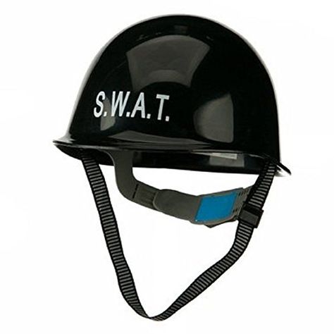 Jacobson Swat Helmet Adult *** You can find more details by visiting the image link. Swat Team, Black Clothing, Costume Hats, Police Officer, Riding Helmets, Shoes Jewelry, Shoe Accessories, Hats, Black