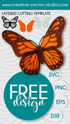 Texture Craft, Craft Paper Flowers, Butterfly Project, Cricut Svg Files Free, Cricut Stencils, Butterfly Svg, Butterfly Template, Image Svg, Butterflies Svg