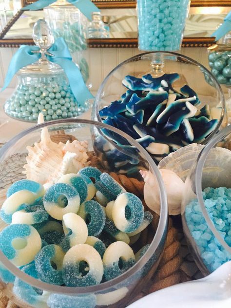 Beach | CatchMyParty.com 17th Birthday Party Ideas, 17. Geburtstag, Beach Theme Birthday, Ocean Baby Showers, Beach Wedding Party, Ocean Birthday Party, 17th Birthday Ideas, Ocean Theme Party, Beach Birthday Party