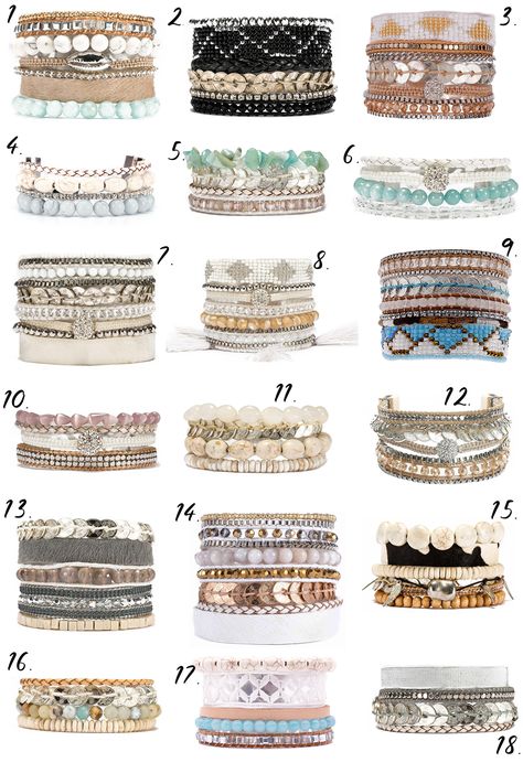 Boho Diy Jewelry Bohemian Style, Victoria Emerson Bracelet, Bracelet Stack Boho, How To Layer Bracelets, How To Wear Bracelets, Diy Boho Bracelets, Bohemian Bracelets Diy, Boho Bracelets Tutorial, Boho Accesories