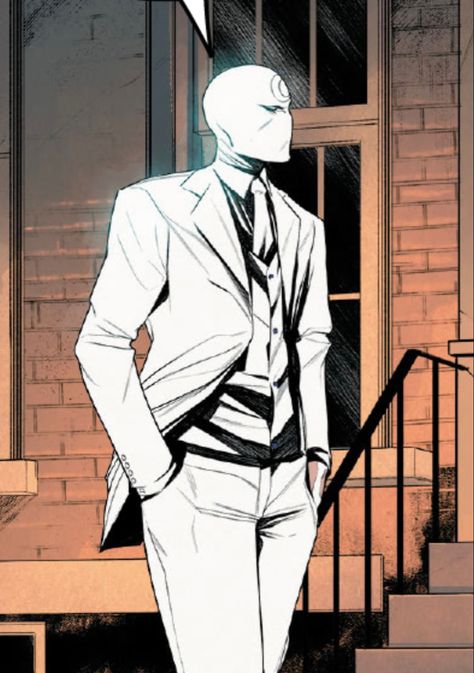 Jack Lockley Moon Knight, Moonknight Comic Panels, Mr Knight Comic, Knight Poses, Mr Night, Moon Knight Icon, Moon Knight Mr Knight, Moon Knight Comics, Jake Lockley