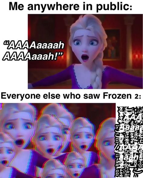 Disney's Frozen 2 has enchanted our winter and warmed our hearts. And these hilarious memes will only make sense to Disney fans. Frozen Jokes, Frozen Funny, Frozen Memes, Stitch Drawings, Funny Minion Memes, Funny Disney Memes, Funny Disney Jokes, Disney Jokes, Memes Hilarious