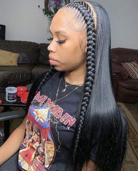 Cute Braids Hairstyles, Hairclip Hairstyles, Braided Half Up Half Down Hair, Black Girls Hairstyles Weave, Got Hair, Beauty Planner, African Braids Hairstyles Pictures, Hairstyles Weave, Best Teeth Whitening Kit