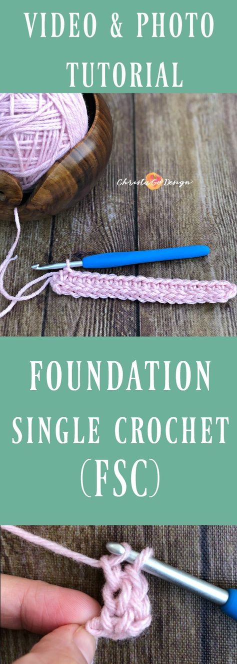 foundation single crochet video tutorial, fsc crochet how to, fsc video tutorial, foundation single crochet photo tutorial, foundation single crochet tutorial, fsc crochet photo tutorial, how to foundation single crochet, chainless foundation crochet tutorial, chainless foundation single crochet, beginner crochet video Fsc Crochet, Foundation Crochet, Crochet Beginner, Foundation Single Crochet, Easy Knitting Projects, Crochet Geek, Trendy Sewing, Beginner Crochet Projects, Beginner Crochet