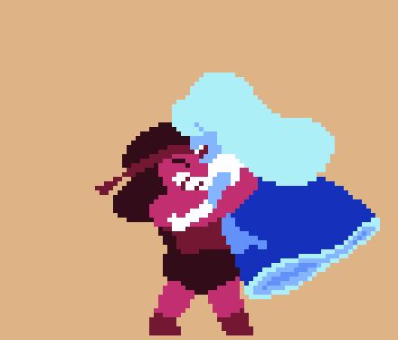 Steven Universe Animation, Steven Universe Ruby And Sapphire, Ruby X Sapphire, Steven Universe Ruby, Steven Universe Gif, Pixel Art Gif, Sapphire Steven Universe, Garnet Steven Universe, Steven Universe Pictures