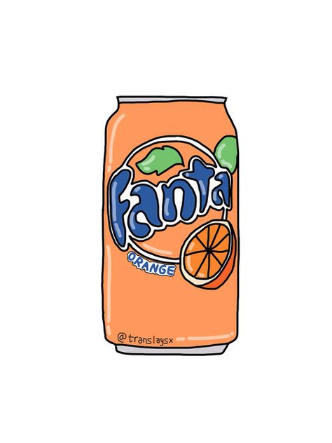 Soda Can, Orange