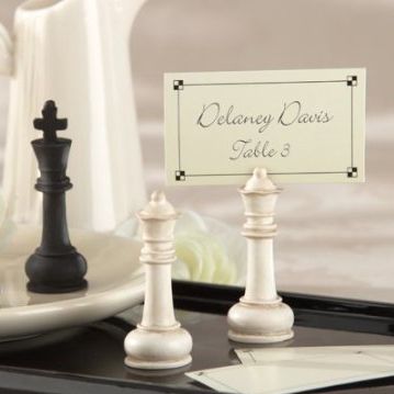 Chess piece place card holder http://www.toptableplanner.com/blog/make-the-right-move-with-a-chess-wedding-table-plan Elegant Favors, Queen Chess, Queen Chess Piece, Alice In Wonderland Wedding, Chess Queen, Check Mate, Elegant Wedding Favors, Wedding Table Plan, Seating Plan Wedding