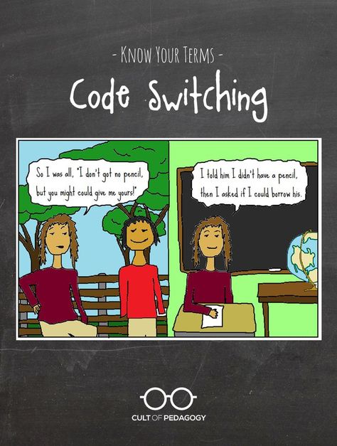 News flash: Correcting nonstandard dialects doesn’t really help students learn to speak or write in formal English. So should teachers just let kids talk (and write) how they want? Formal English, Brain Based Learning, Cult Of Pedagogy, Social Stories Preschool, English Curriculum, Academic Vocabulary, Code Switching, Life Skills Special Education, Kids Talking