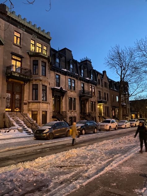 Canada Winter Aesthetic, Canada College, Winter Canada, Canada Culture, Montreal Winter Aesthetic, Montreal Winter, Montreal Canada Aesthetic, Montreal Canada Aesthetic Winter, Montreal Canada Winter