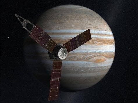 Space instruments, music technology, motorized music boxes—it's our favorite #STEAM stories from the previous week. Jupiter Poster, Juno Jupiter, Juno Spacecraft, Great Red Spot, Jupiter Planet, Space Probe, Big Moon, Gas Giant, Nasa Jpl