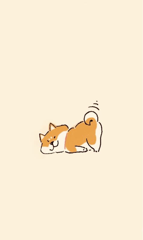 Cute Dog Wallpaper, 강아지 그림, Wallpaper Doodle, Mobile Art, Dog Wallpaper, Cool Wallpapers Art, Kawaii Wallpaper, Cute Chibi, Subscribe For More