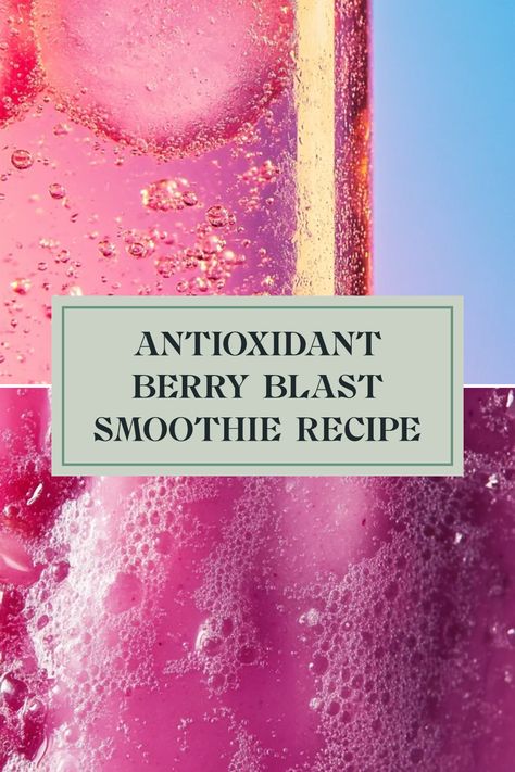 A delicious and vibrant Berry Blast Smoothie loaded with antioxidants and healthy ingredients. This guide shows how to blend a fruity juice perfect for revitalizing your day with two colorful images. Refreshing Snacks, Regular Bowel Movements, Strawberries Blueberries, Smoothie Packs, Spinach Smoothie, Healthy Drink, Nutrient Rich Foods, Essential Nutrients, Yummy Smoothies