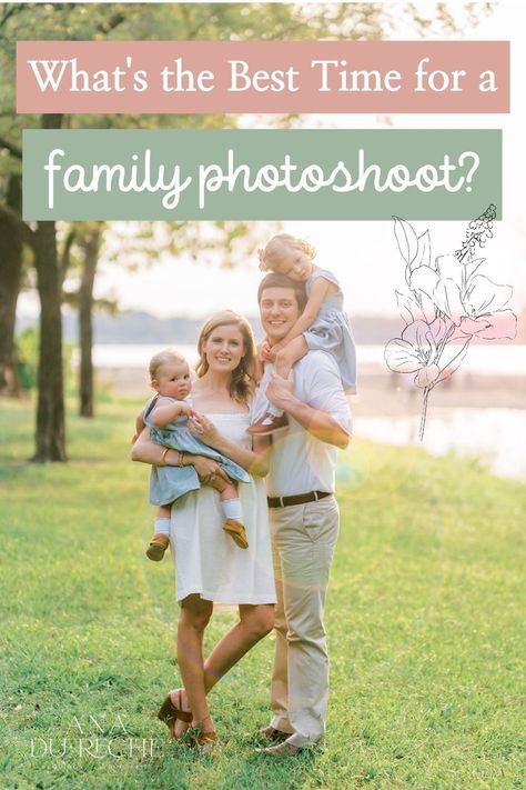 What time of day should you plan for a family photoshoot? Lighting is so important in photography – plus, I am completely obsessed with the beauty of natural light – so I wanted to share insights about how lighting at different times of the day affect your final photos. There are pros and cons for every time of day, so learn more about when you should plan your family photo session! Best Time Of Day To Take Outdoor Photos, Best Time Of Day For Outdoor Pictures, Outdoor Family Pictures, Photoshoot Camera, Photoshoot Lighting, Toddler Bedtime, Times Of The Day, Outdoor Family Photos, Outdoor Pictures