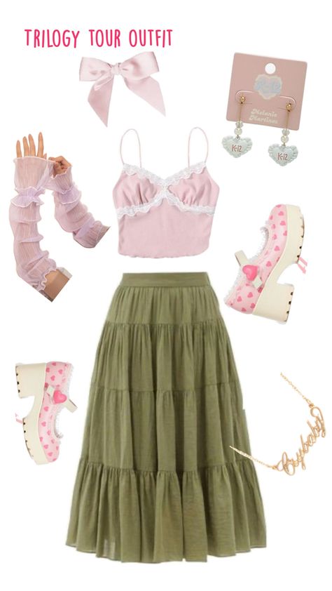 Melanie Martinez Aesthetic Outfits, Melanie Martinez Outfit Ideas, Melanie Martinez Inspired Outfits, Melanie Martinez Style, Cute Concert Outfits, Melanie Martinez Outfits, Melanie Martinez Concert, Burlesque Outfit, Hot Topic Clothes