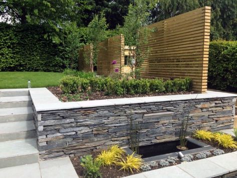 Top 60 Best Retaining Wall Ideas - Landscaping Designs Small Garden Wall Ideas, Decorative Retaining Walls, Front Walkway Landscaping, Retaining Wall Steps, Retaining Wall Ideas, Backyard Retaining Walls, Rock Retaining Wall, Retaining Wall Design, Garden Retaining Wall