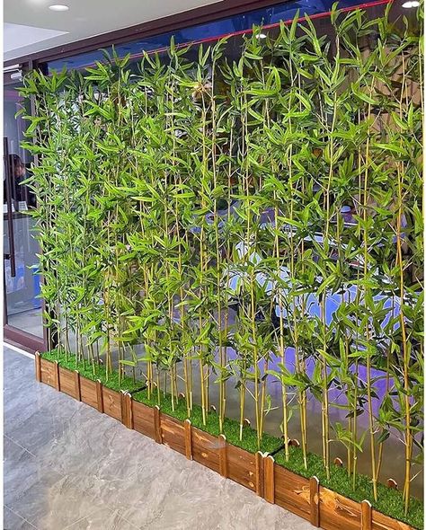 Amazon.com: Artificial Outdoor Bamboo Trees Uv All Weather Resistant, High Simulation Degree Bamboo Greening Privacy Barrier, for Home Office Garden Decor (Color : 1.5m High, Size : 150cm/59in - 24 Banboo) : Home & Kitchen Bamboo Barrier, Bamboo Trees, Home Office Garden, Bamboo Decor, Office Garden, Border Plants, Bamboo Tree, Artificial Trees, Faux Bamboo