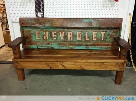 25+ best ideas about Truck tailgate Chevy Tailgate Bench, Truck Tailgate Bench, Architect Ideas, Yard Benches, Tailgate Ideas, Tailgate Bench, Truck Tailgate, Car Furniture, Old Truck